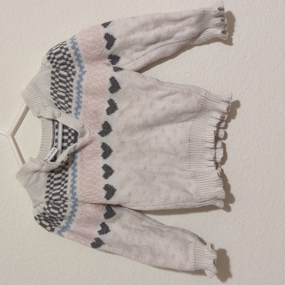 Janie and Jack Vintage Ski sweater - Picture 2 of 2